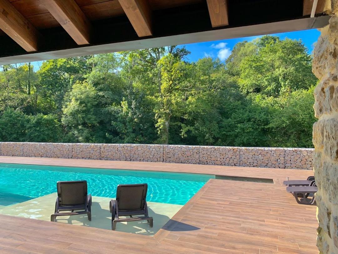 2 Apartamentos En Villa Con Piscina Privada En Asturias El Marquesau Noriega Kültér fotó